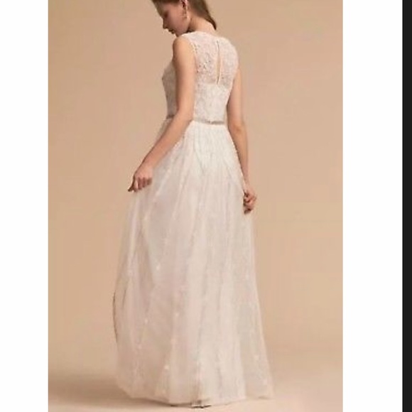 NWOT Anthropologie x BHLDN Eliza Dress - Picture 2 of 6